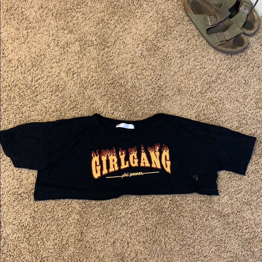 super cropped crop top